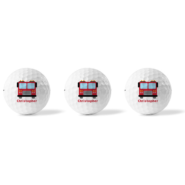 Firetrucks Golf Balls - Titleist - Set of 3 - APPROVAL