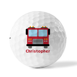 Firetrucks Golf Balls (Personalized)