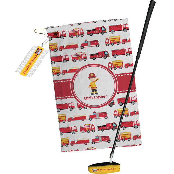 Firetrucks Golf Gift Kit (Full Print)