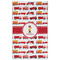 Firetrucks Golf Towel - Poly-Cotton Blend - Large w/ Name or Text