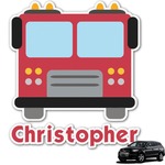 Firetrucks Graphic Car Decal (Personalized)