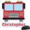 Firetrucks Graphic Car Decal (Personalized)