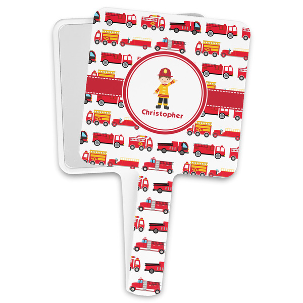 Custom Firetrucks Hand Mirror (Personalized)