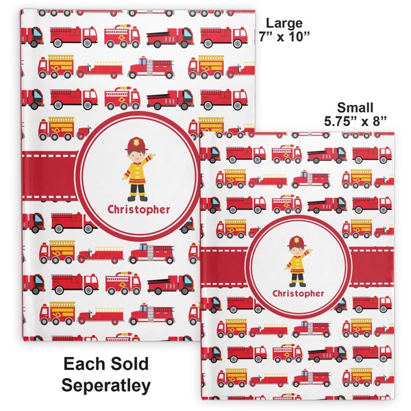 Firetrucks Hard Cover Journal - Compare