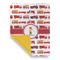 Firetrucks House Flags - Double Sided - FRONT FOLDED