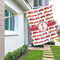 Firetrucks House Flags - Double Sided - LIFESTYLE