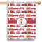 Firetrucks 28" House Flag - Single Sided (Personalized)
