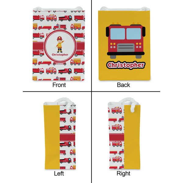 Firetrucks Jewelry Gift Bag - Gloss - Approval
