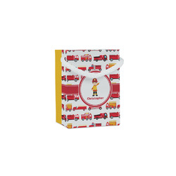Firetrucks Jewelry Gift Bags - Matte (Personalized)