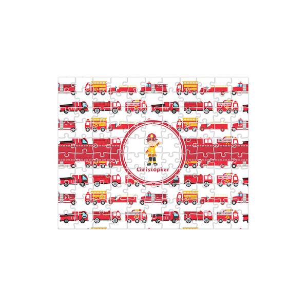 Custom Firetrucks 110 pc Jigsaw Puzzle (Personalized)