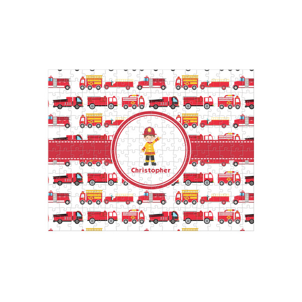 Custom Firetrucks 252 pc Jigsaw Puzzle (Personalized)
