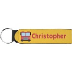 Firetrucks Neoprene Keychain Fob (Personalized)