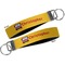 Firetrucks Key-chain - Metal and Nylon - Front and Back