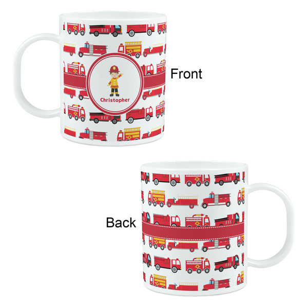 Firetrucks Kid's Mug - Apvl