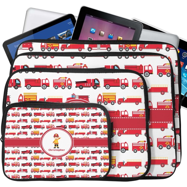 Firetrucks Laptop Case Sizes