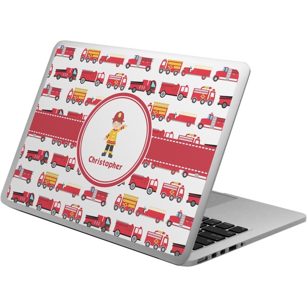 Custom Firetrucks Laptop Skin - Custom Sized (Personalized)