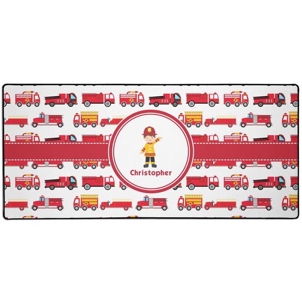 Firetrucks Large Gaming Mats - APPROVAL