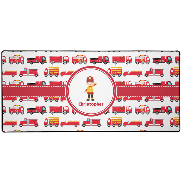 Custom Firetrucks Gaming Mouse Pad (Personalized)