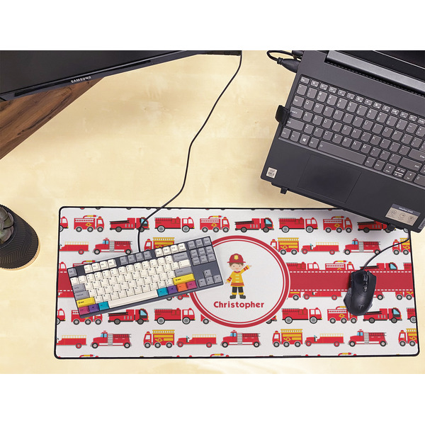 Firetrucks Large Gaming Mats - LIFESTYLE