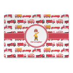 Firetrucks Large Rectangle Car Magnet (Personalized)