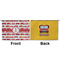 Firetrucks Large Zipper Pouch Approval (Front and Back)