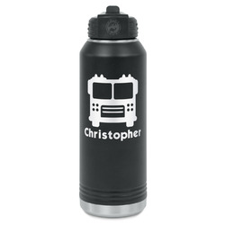 Firetrucks Water Bottles - Laser Engraved (Personalized)