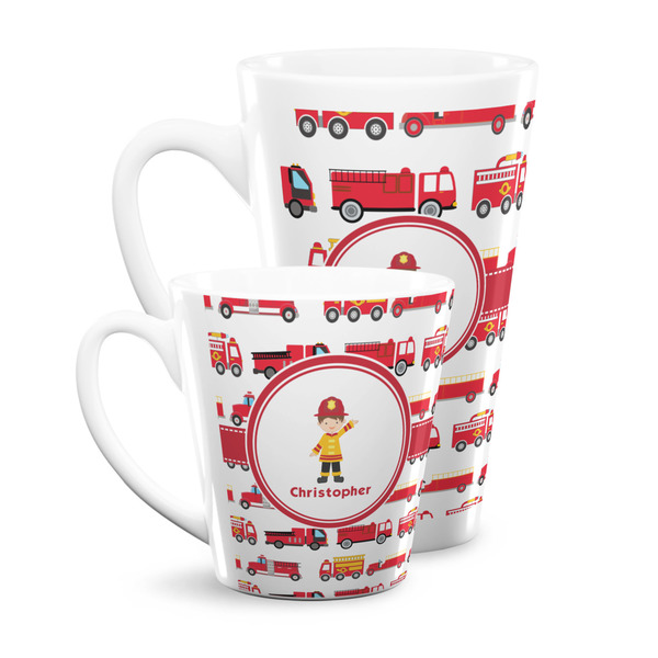 Firetrucks Latte Mugs Main