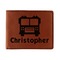 Firetrucks Leatherette Bifold Wallet (Personalized)