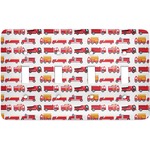Firetrucks Light Switch Cover (4 Toggle Plate)