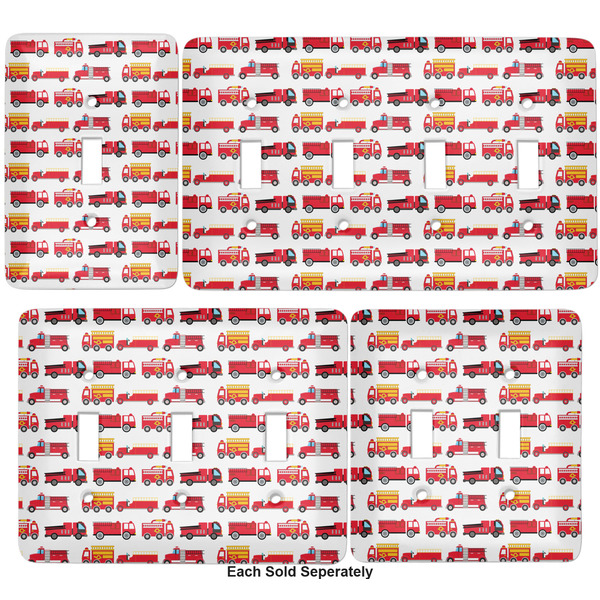 Firetrucks Light Switch Covers all sizes