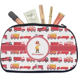 Firetrucks Makeup / Cosmetic Bag - Medium (Personalized)