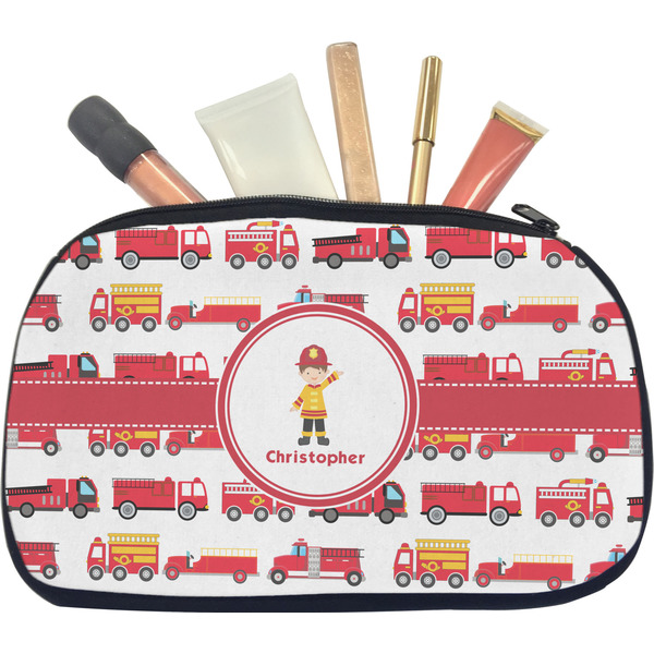 Firetrucks Makeup Bag Medium