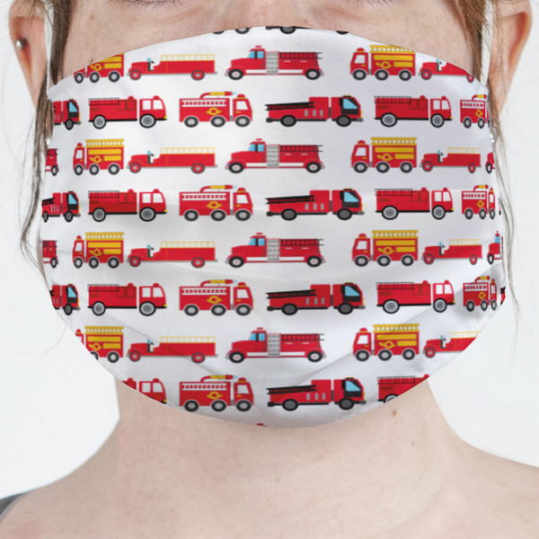 Custom Firetrucks Face Mask Cover