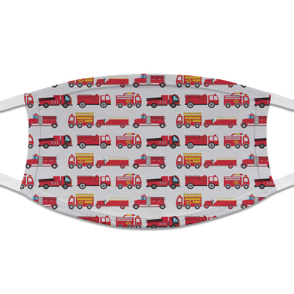 Custom Firetrucks Cloth Face Mask (T-Shirt Fabric)
