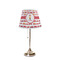 Firetrucks Poly Film Empire Lampshade - On Stand