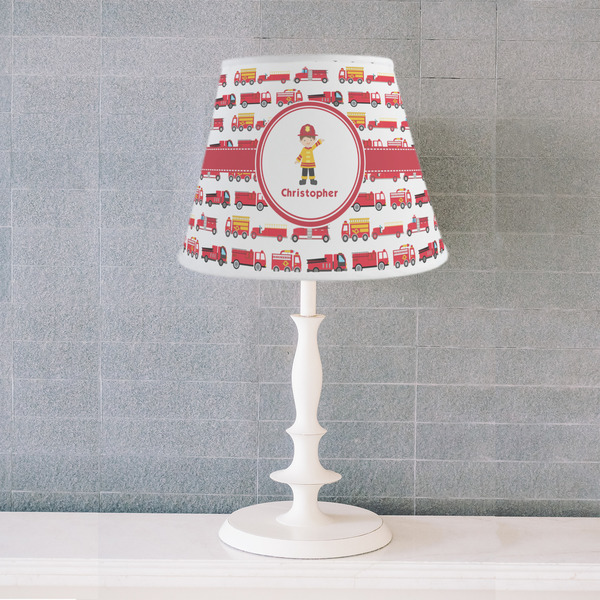 Firetrucks Poly Film Empire Lampshade - Lifestyle
