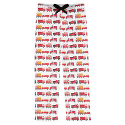 Firetrucks Mens Pajama Pants - 2XL (Personalized)