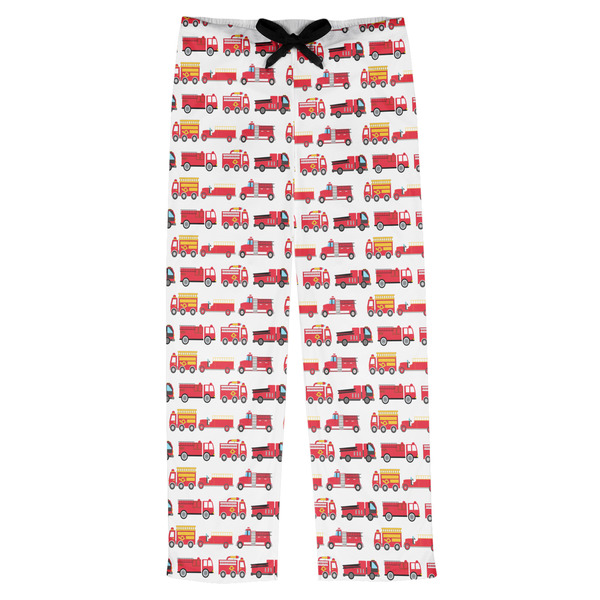 Custom Firetrucks Mens Pajama Pants - XL