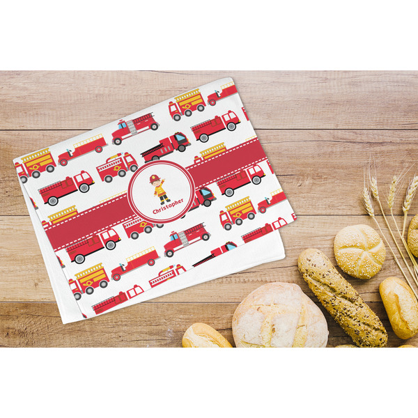 Firetrucks Microfiber Kitchen Towel - LIFESTYLE