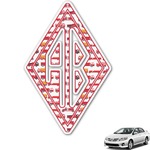Firetrucks Monogram Car Decal (Personalized)