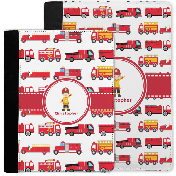 Firetrucks Notebook Padfolio - MAIN