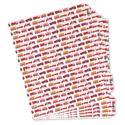Firetrucks Binder Tab Divider - Set of 5 (Personalized)