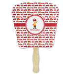 Firetrucks Paper Fan (Personalized)