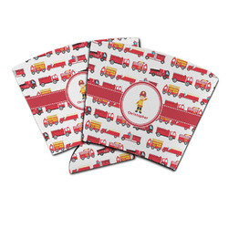 Firetrucks Party Cup Sleeve (Personalized)