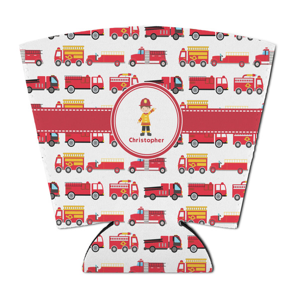 Custom Firetrucks Party Cup Sleeve - with Bottom (Personalized)
