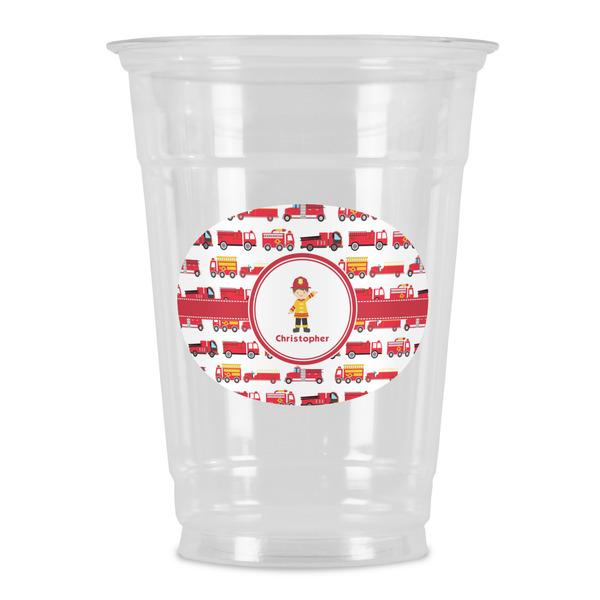 Custom Firetrucks Party Cups - 16oz (Personalized)
