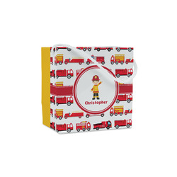 Firetrucks Party Favor Gift Bags - Gloss (Personalized)