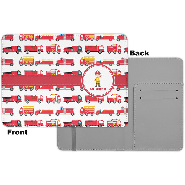 Firetrucks Passport Holder - Apvl