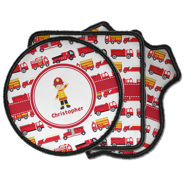 Custom Firetrucks Iron on Patches (Personalized)