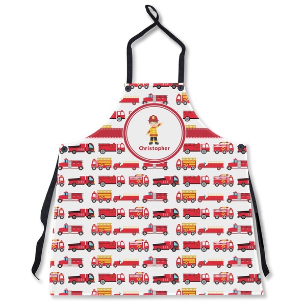 Firetrucks Personalized Apron